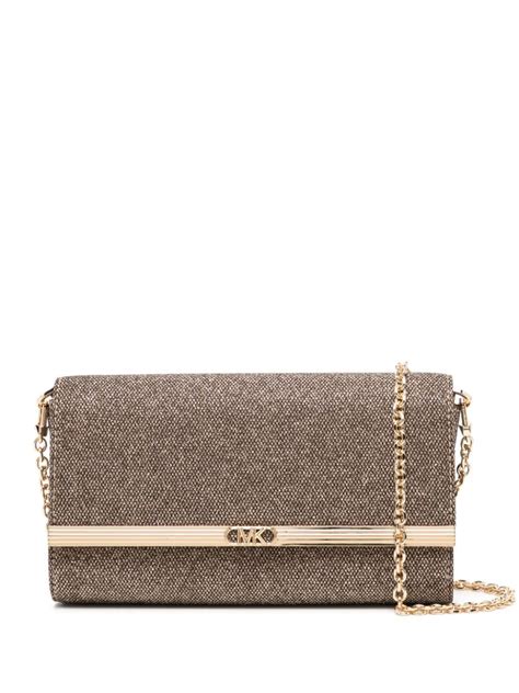 glitter purse michael kors|Michael Kors mona chain.